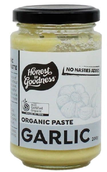 Honest to Goodness Paste - Organic Garlic