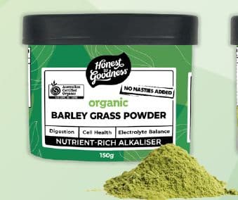 Honest to Goodness Superfoods - Organic Barley Grass Powder ^^