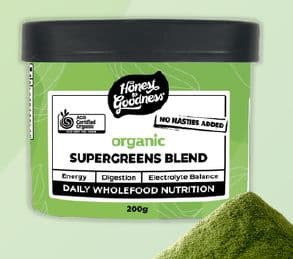 Honest to Goodness Superfoods - Organic SuperGreens Blend