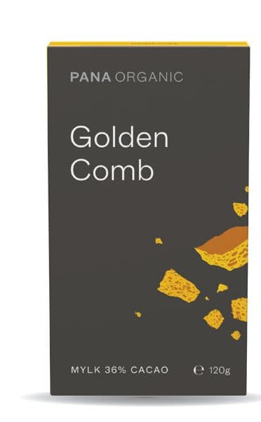 Pana Chocolate Block Mylk Golden Comb 120g