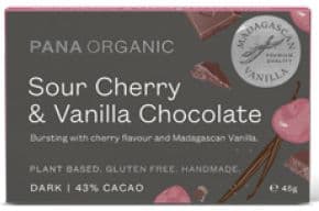 Pana Chocolate Dark Sour Cherry & Vanilla 45g *coming soon*
