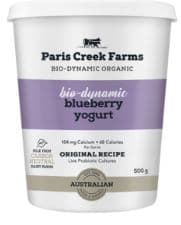 Paris Creek Yoghurt WHITE - Blueberry [325A] 500g