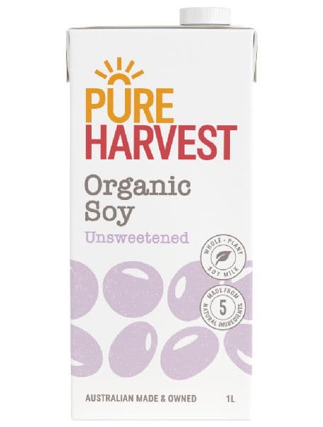 Pure Harvest Milk - Soy Unsweetened [UHT]