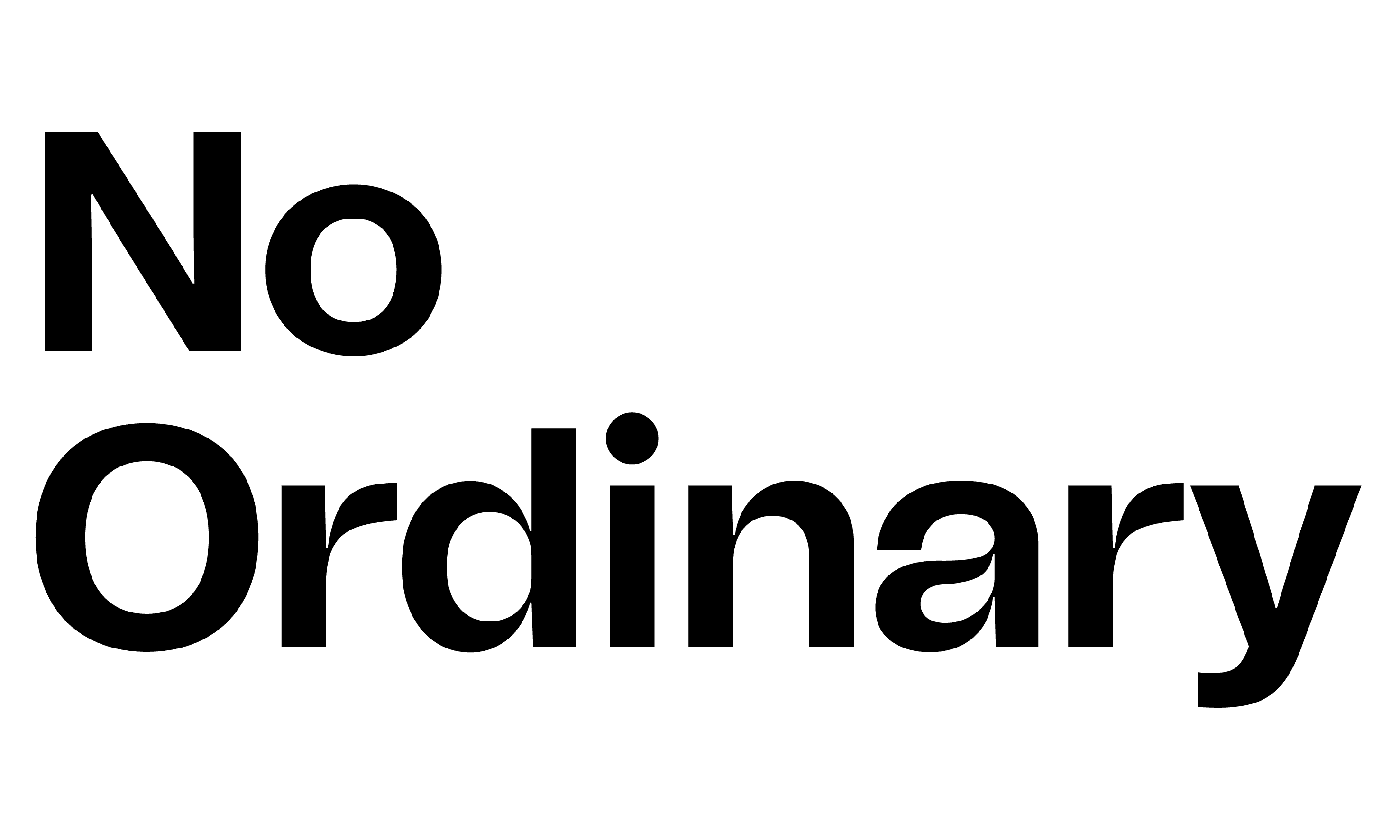 No Ordinary Ice Tea logo