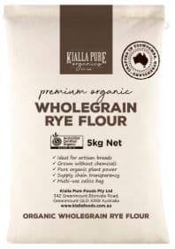 Kialla BULK Flour - Rye Wholegrain 5KG ^