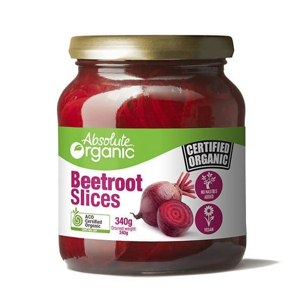 Absolute Organic Vegetables Beetroot Slices