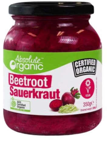 Absolute Organic Sauerkraut - Beetroot