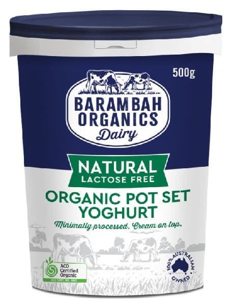 Barambah Yoghurt Medium - Lactose Free