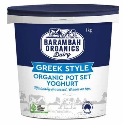 Barambah Yoghurt LARGE - Greek Style (Bulk)