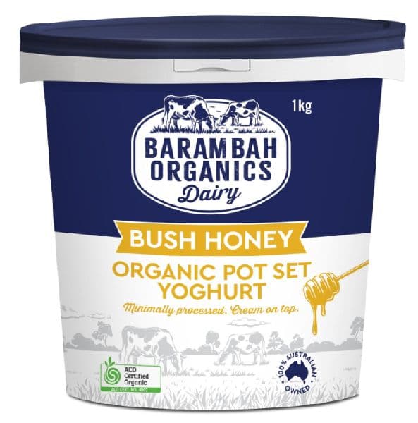 Barambah Yoghurt LARGE - Honey (Bulk)