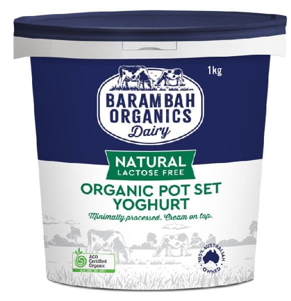 Barambah Yoghurt LARGE - Lactose Free (Bulk)