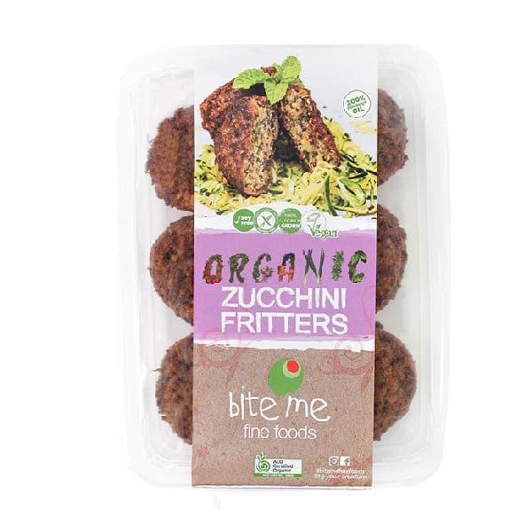 Bite Me Vegan - Zucchini Fritters