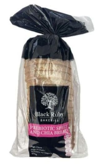 Black Ruby Prebiotic Loaf - Spelt Chia ^