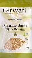 Carwari Sesame Seeds - White Unhulled ^