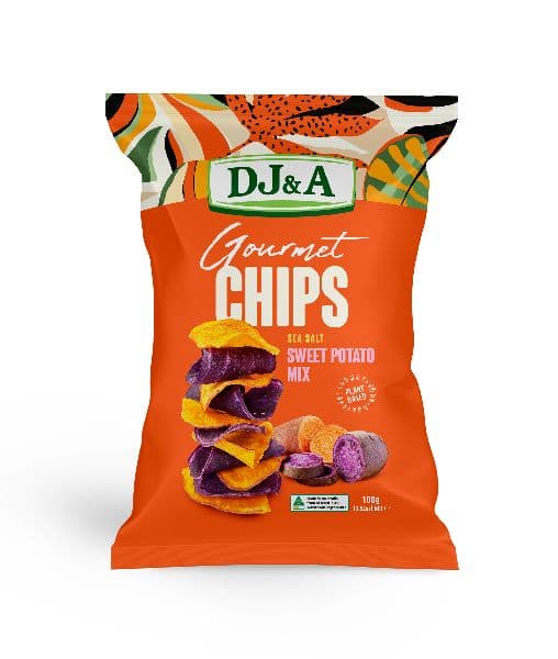 DJ&A Gourmet Chips - Sweet Potato
