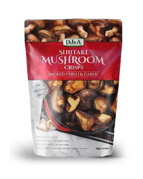 DJ&A Crispy Veg - Shiitake Mushroom w Smoked Garlic & Chilli