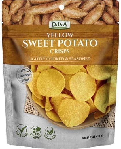 DJ&A Crispy Veg - Yellow Sweet Potato
