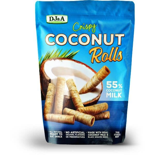 DJ&A Crispy Roll - Coconut