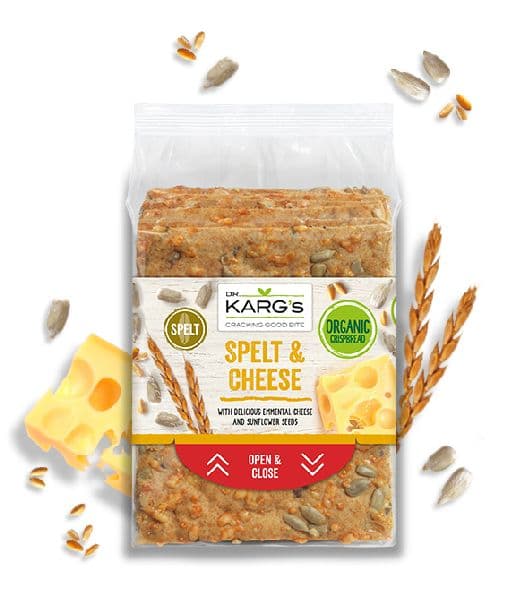 Dr Karg Crispbread - Spelt with Cheese