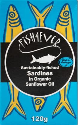 Fish 4 Ever - Sardines in Org Sunflower oil 120g *coming soon*