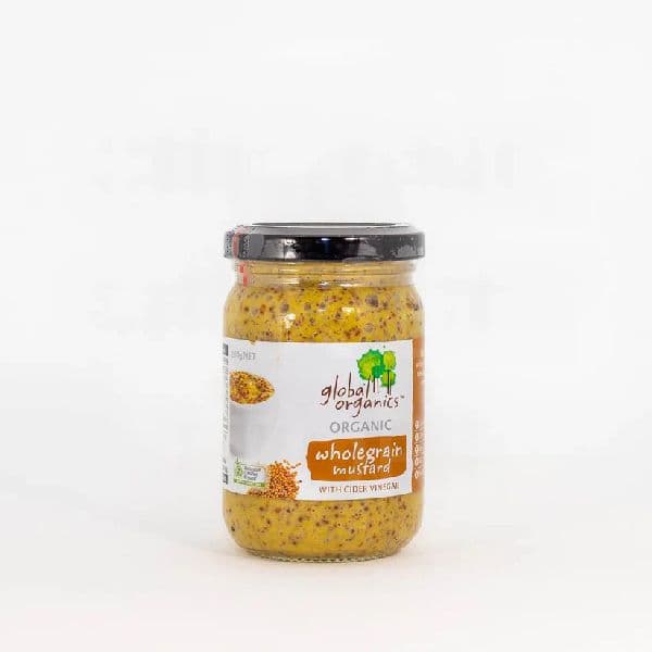 Global Organics Mustard - Wholegrain