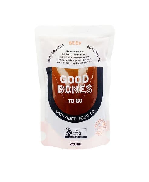 Undivided Food Good Bones TO GO - Beef Bone Broth
