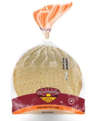 Healthybake Pizza Base Khorasan (2pk) ^
