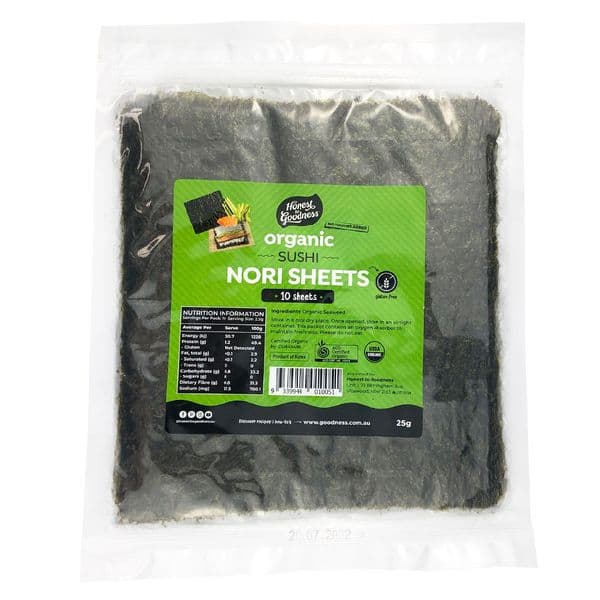 Honest to Goodness Sushi Nori Sheets