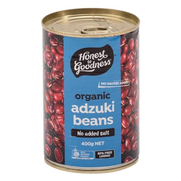 Honest to Goodness Beans - Adzuki Beans (No Added Salt)
