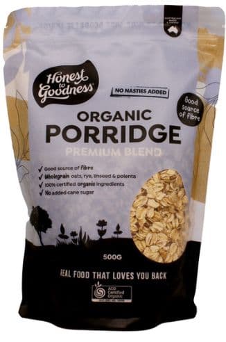 Honest to Goodness Porridge - Premium Blend 500g