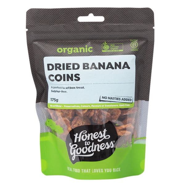 Honest to Goodness Dried Fruit Banana Coins