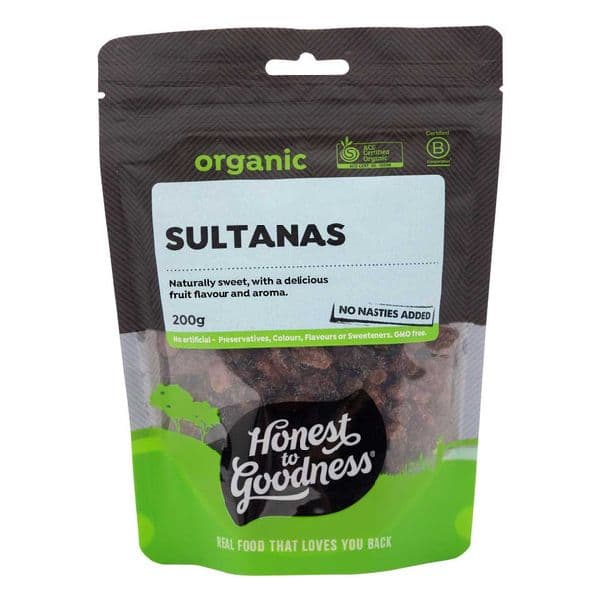 Honest to Goodness Dried Fruit Sultanas