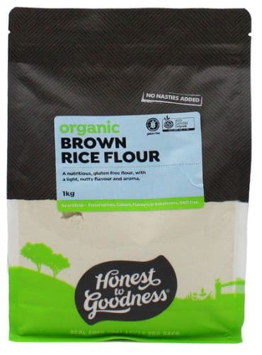 Honest to Goodness Flour - Brown Rice Flour 1kg