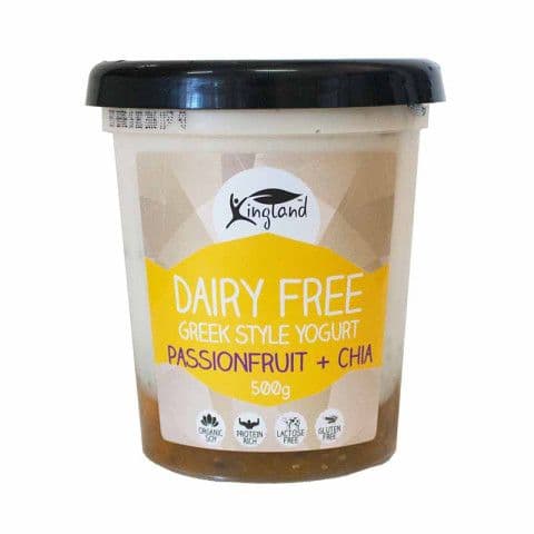 Kingland Yoghurt GREEK STYLE - Passion fruit + Chia