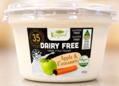 Kingland Yoghurt SMALL GREEK STYLE - Apple & Cinnamon
