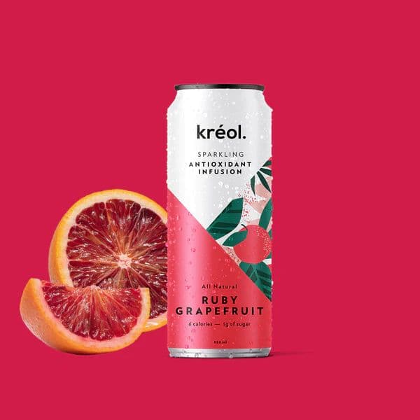 Kreol Antioxidant Sparkling Drink - Ruby Grapefruit