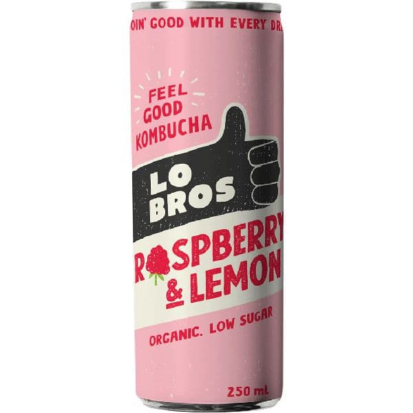 Lo Bros Cans Raspberry & Lemon