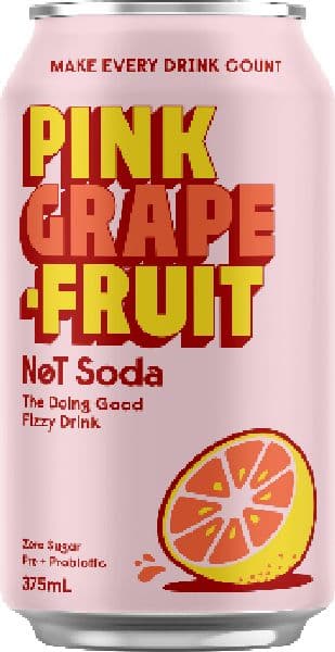 Lo Bros Not Soda Pink Grapefruit