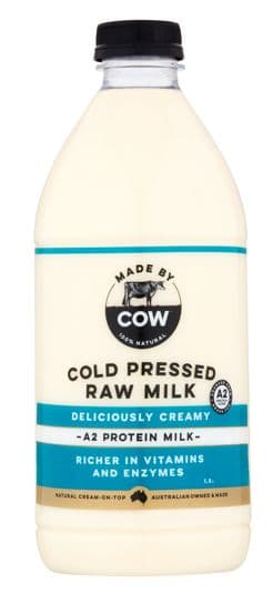Made by Cow Cold Pressed A2 Protein Raw Milk (BLUE)