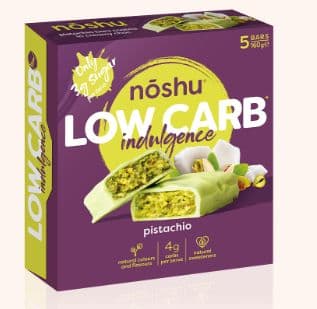 Noshu Low Carb Bars Pistachio
