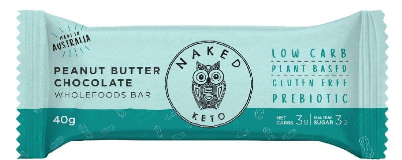 Naked Paleo POS Keto Bar - Peanut Butter