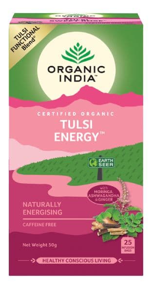 Organic India Tulsi Energy Tea 25/5