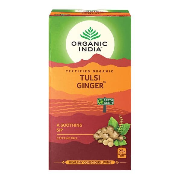 Organic India Tulsi Ginger Tea 25/5