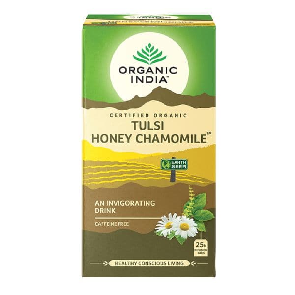 Organic India Tulsi Honey Chamomile Tea 25/5