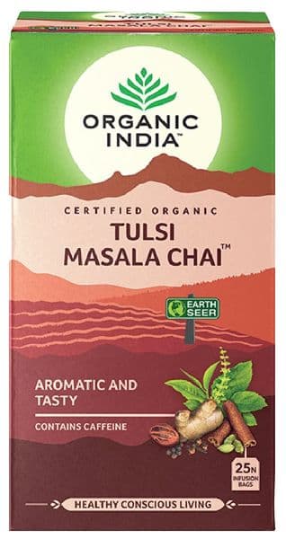 Organic India Tulsi Masala Chai Tea 25/5