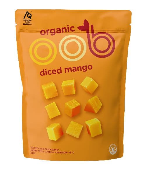 OOB Frozen Fruit - Diced Mango