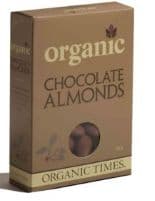 Organic Times Milk Choc Coated - Almonds