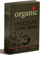 Organic Times Milk Choc - Coffee Beans ^