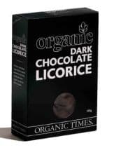 Organic Times DARK Choc Coated - Licorice