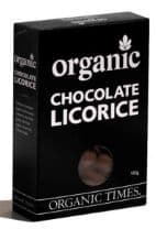 Organic Times Milk Choc Coated - Licorice